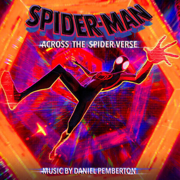 Vinyl Record Daniel Pemberton - Spider-Man: Across Spider-Verse (Orginal Score) (Red and Orange Marble Coloured) (2 LP)