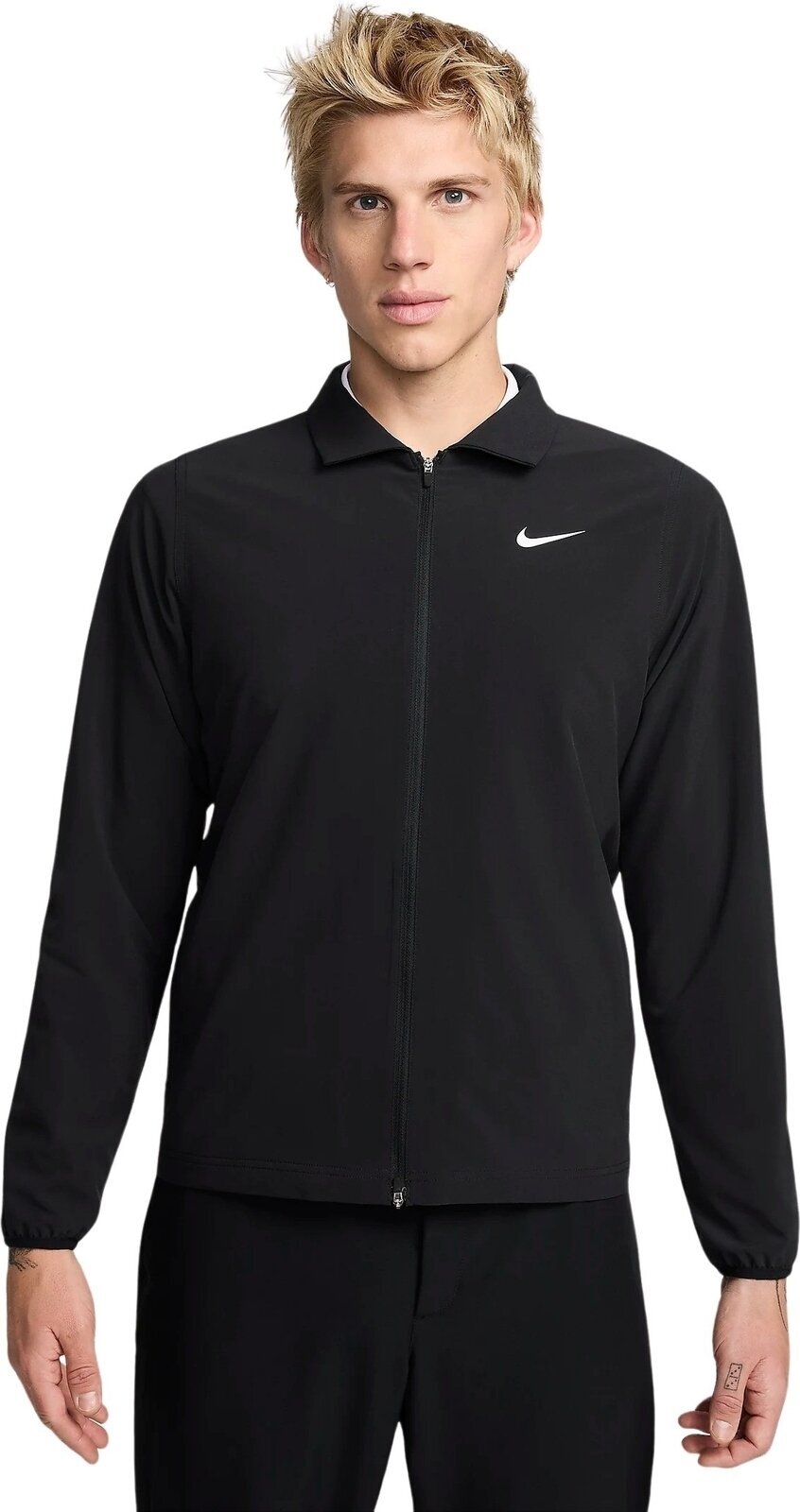 Jacket Nike Repel Tour Full-Zip Black/White L Jacket