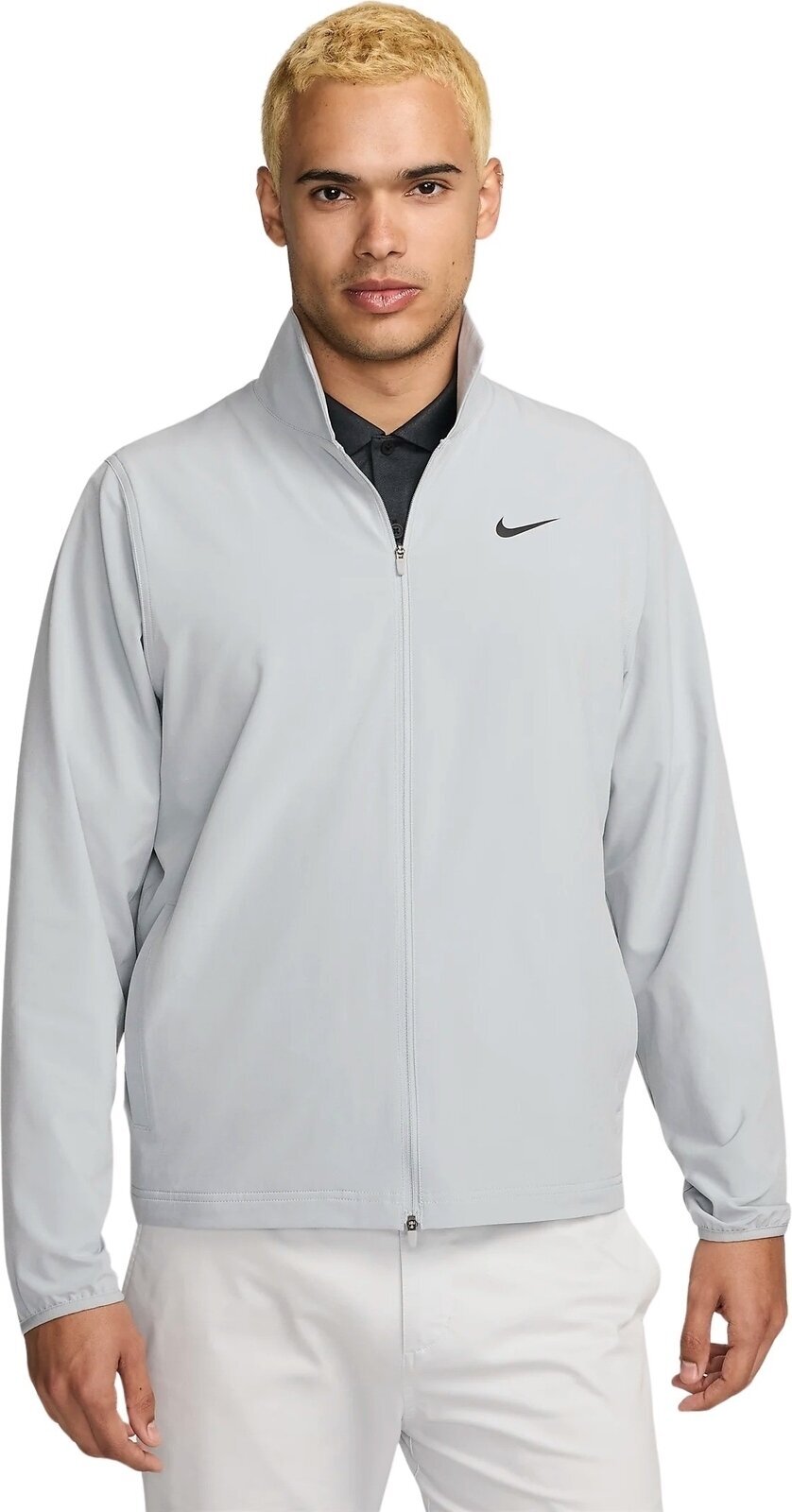 Jacket Nike Repel Tour Full-Zip Grey/Black M Jacket