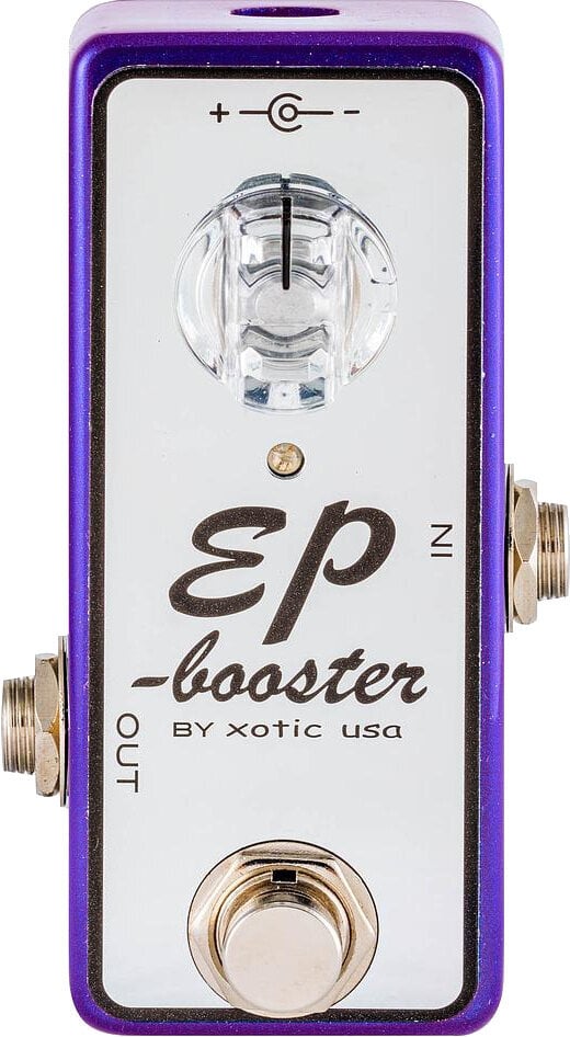 Efeito para guitarra Xotic EP Booster Limited Purple Efeito para guitarra