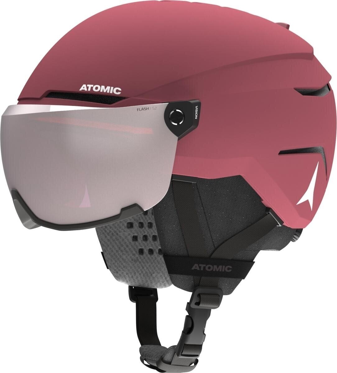 Casco da sci Atomic Savor Visor JR Maroon S (51-55 cm) Casco da sci