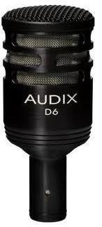 Instrument Dynamic Microphone AUDIX D6-KD Instrument Dynamic Microphone