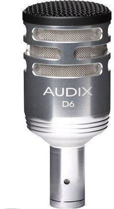 Инструментален динамичен микрофон AUDIX D6-NICKEL