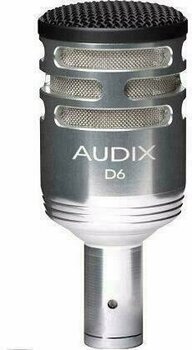 Инструментален динамичен микрофон AUDIX D6-NICKEL - 1