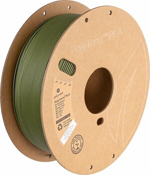 Szál Polymaker PolyTerra PLA Szál 1,75 mm 1 kg Dark Green - 1