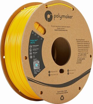 Gloeidraad Polymaker PolyLite PETG Gloeidraad 1,75 mm 1 kg Yellow - 1