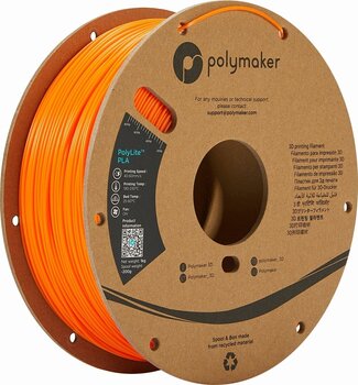 Filament Polymaker PolyLite PLA Filament 1,75 mm 1 kg Orange - 1