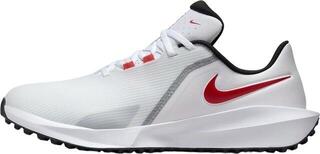 Men's golf shoes Nike Infinity G '24 Unisex White/University Red/Pure Platinum/Black