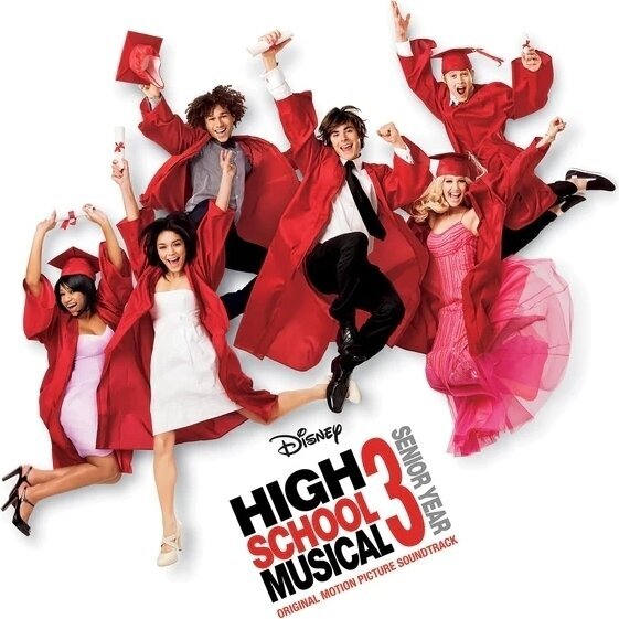 Disque vinyle Original Soundtrack - High School Musical 3: Senior Year (White and Red Coloured) (2 LP)