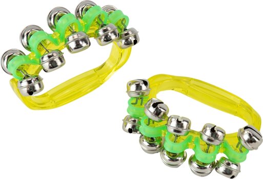 Clopoței Jingle, clopoței de mână Noicetone B005-2 11x8,5cm Clopoței Yellow - 1