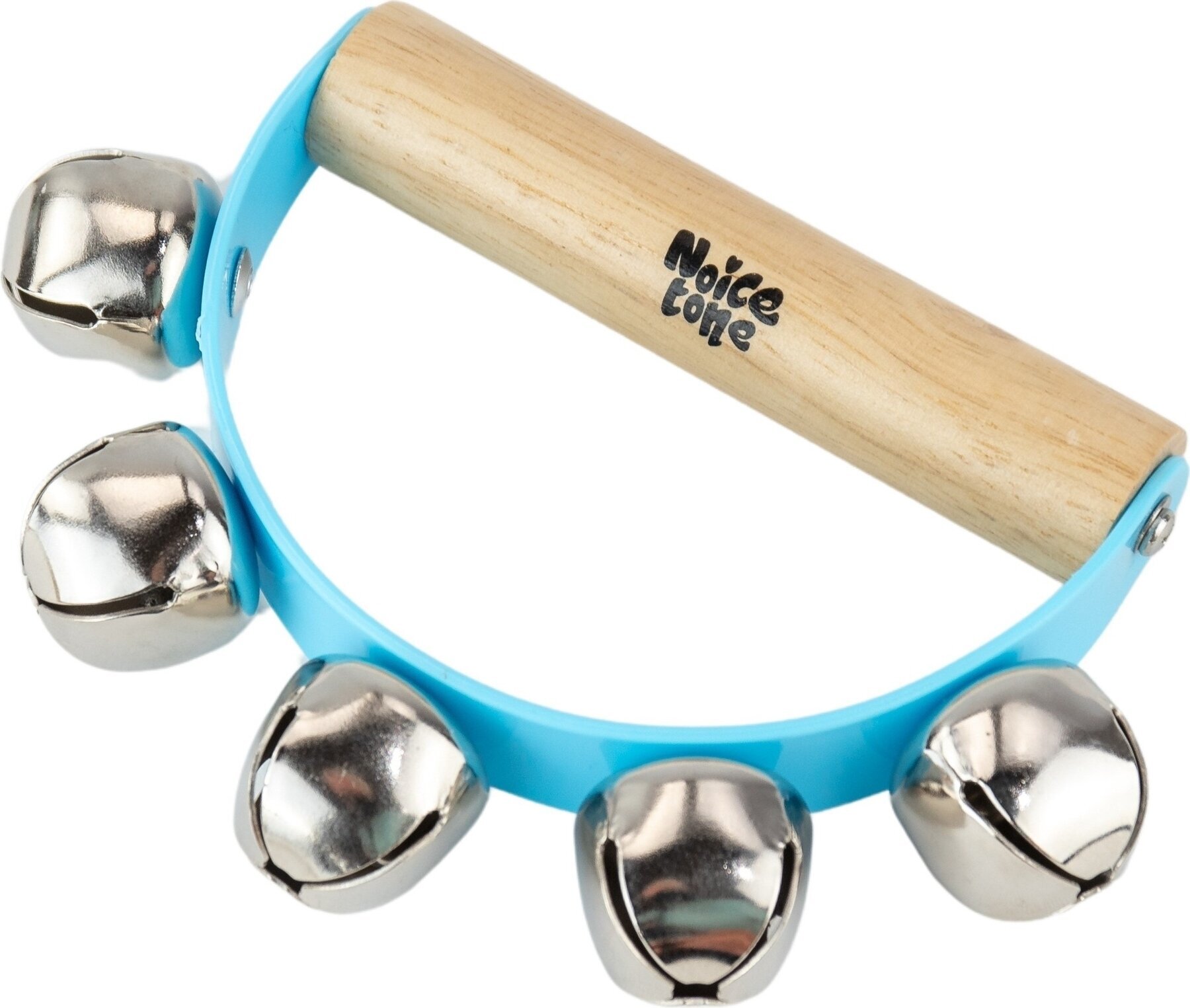 Percussion - Schellenband Noicetone M B001-4 10,5x9,5x2,5cm Glöckchen Blue