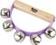 Percussion - Schellenband Noicetone M B001-5 10,5x9,5x2,5cm Glöckchen Purple