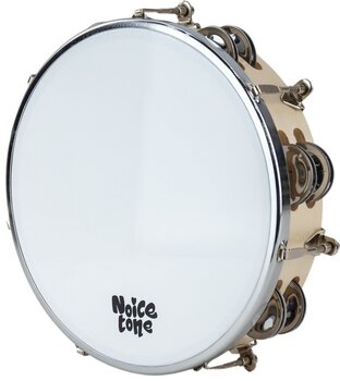 Head Tambourine Noicetone D021-1 20x5,5cm Natural 7,87" Head Tambourine - 1