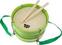 Marching Drum Noicetone D026-2 21,5x13,5cm Marching Drum 8,5" Green