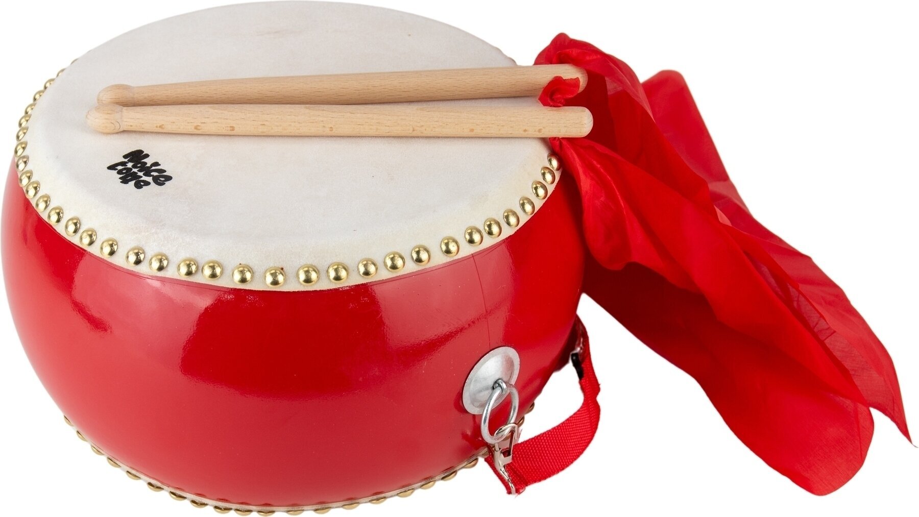 Percusión para niños Noicetone D044-1 Drum 10" Tambor Rojo