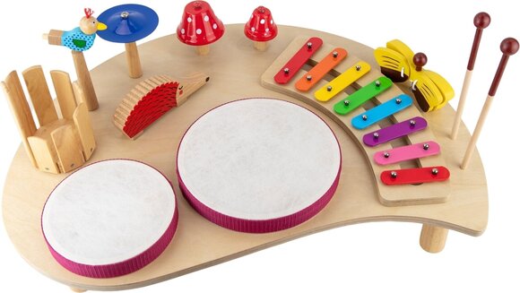 Ütőhangszer szett gyerekeknek Noicetone P026-1 Percussion Set 60x43x10cm Ütős készlet - 1