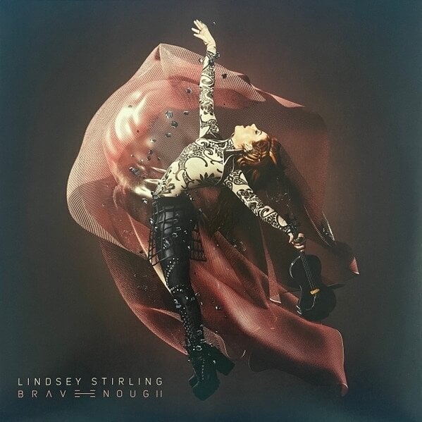 LP plošča Lindsey Stirling - Brave Enough (Cranberry Swirl Coloured) (Limited Edition) (Reissue) (2 LP)