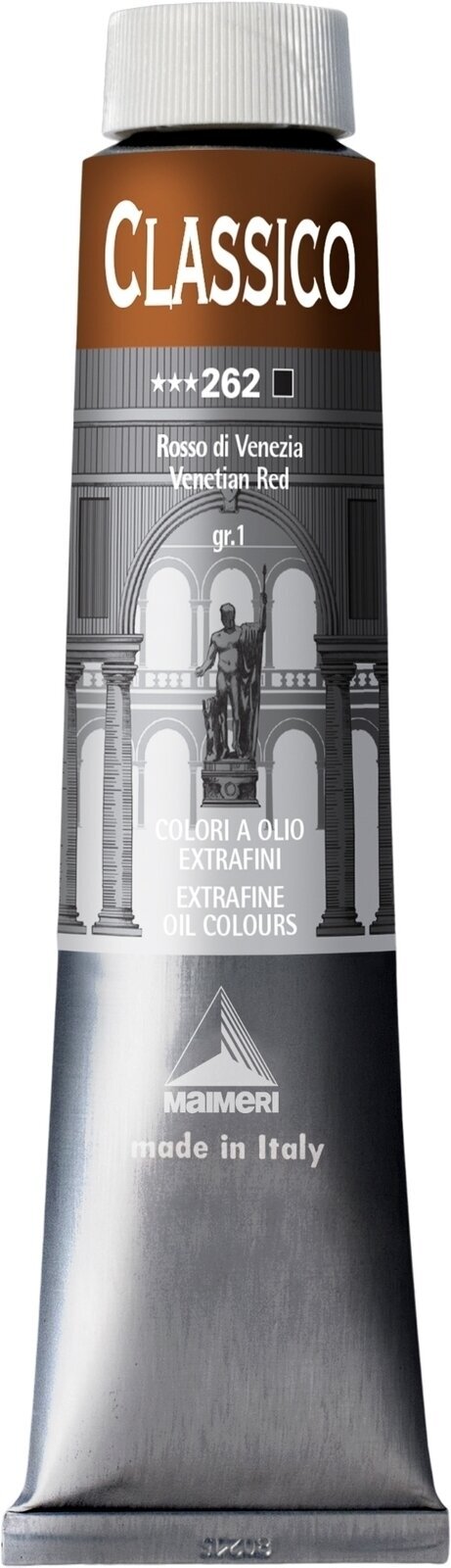 Oil colour Maimeri Classico Oil Paint Venetian Red 200 ml 1 pc