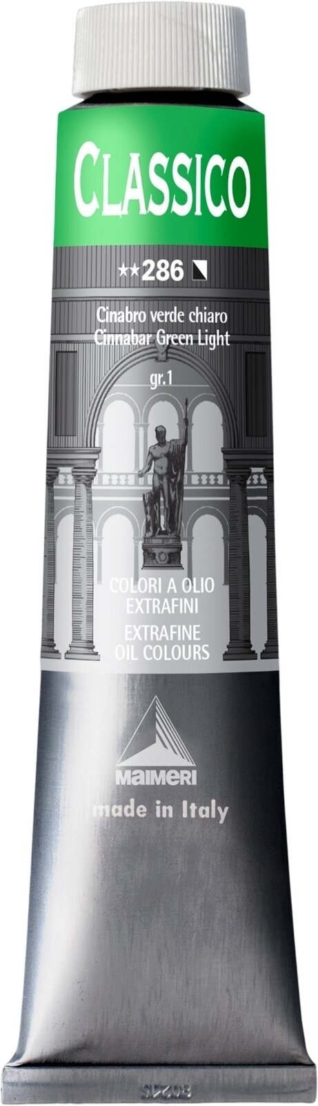 Ölfarbe Maimeri Classico Ölgemälde Cinnabar Green Light 200 ml 1 Stck