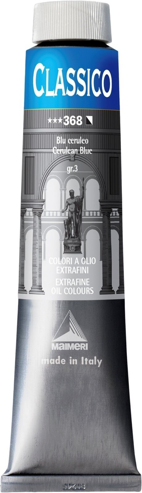 Ölfarbe Maimeri Classico Ölgemälde Cerulean Blue 200 ml 1 Stck