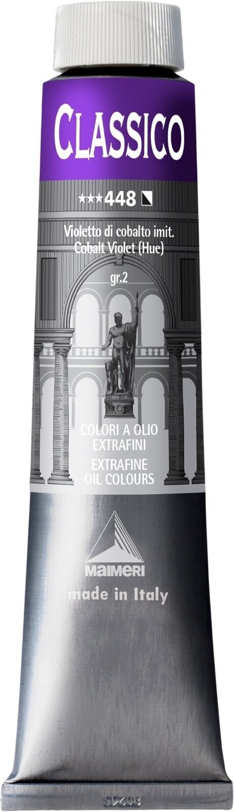 Öljyväri Maimeri Classico Öljymaali Cobalt Violet (Hue) 200 ml 1 kpl