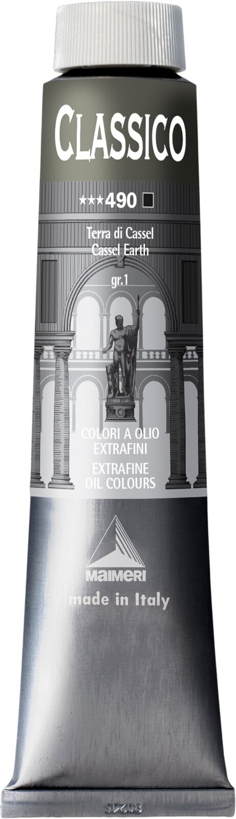 Cor de óleo Maimeri Classico Tinta a óleo Cassel Earth 200 ml 1 un.