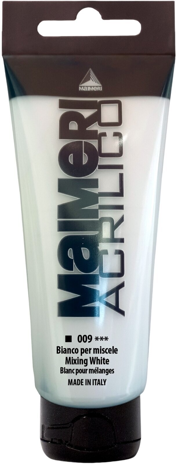 Akrylmaling Maimeri Acrilico Akrylmaling Mixing White 009 75 ml 1 stk.