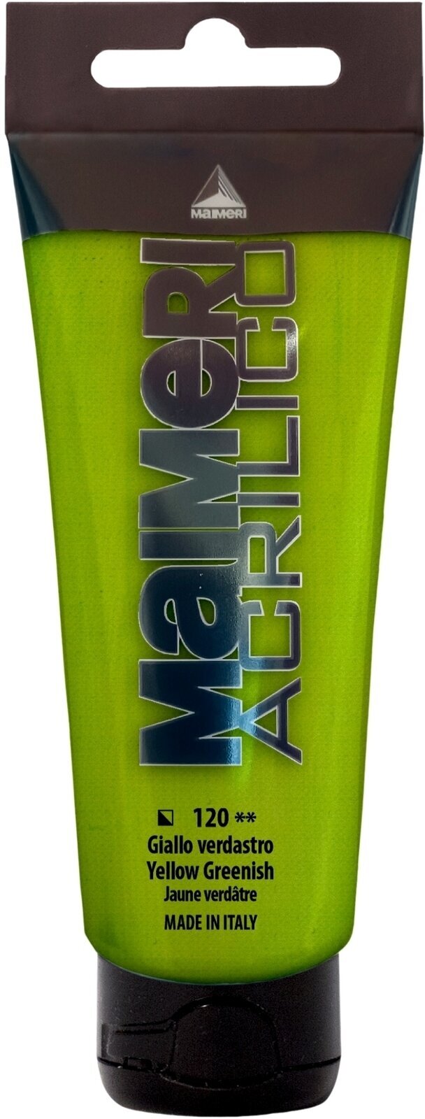 Akrylmaling Maimeri Acrilico Akrylmaling Yellow Greenish 120 75 ml 1 stk.