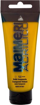 Acrylic Paint Maimeri Acrilico Acrylic Paint Transparent Yellow 122 75 ml 1 pc - 1