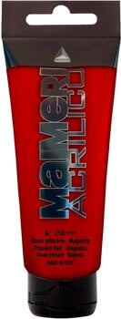 Acrylic Paint Maimeri Acrilico Acrylic Paint Primary Red Magenta 256 75 ml 1 pc - 1