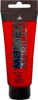 Acrylic Paint Maimeri Acrilico Acrylic Paint Scarlet 274 75 ml 1 pc - 1