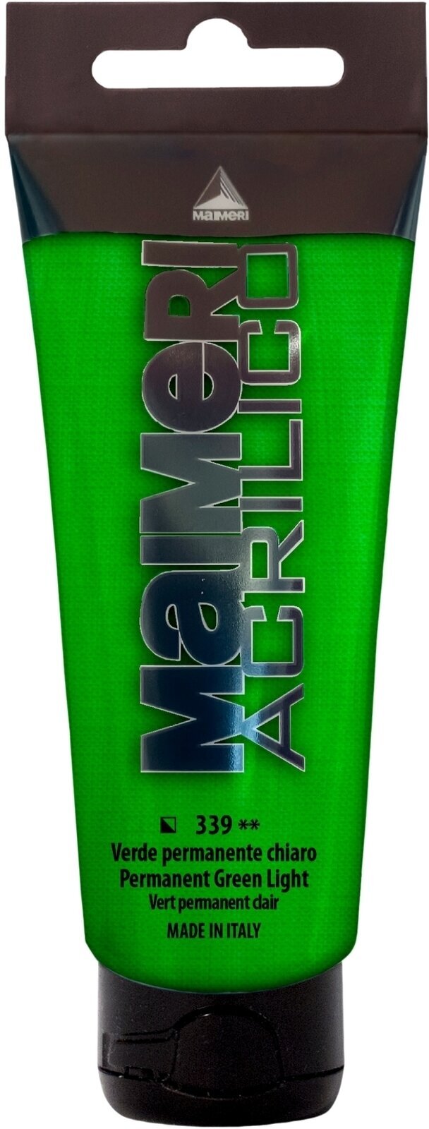 Acrylverf Maimeri Acrilico Acrylverf Permanent Green Light 339 75 ml 1 stuk