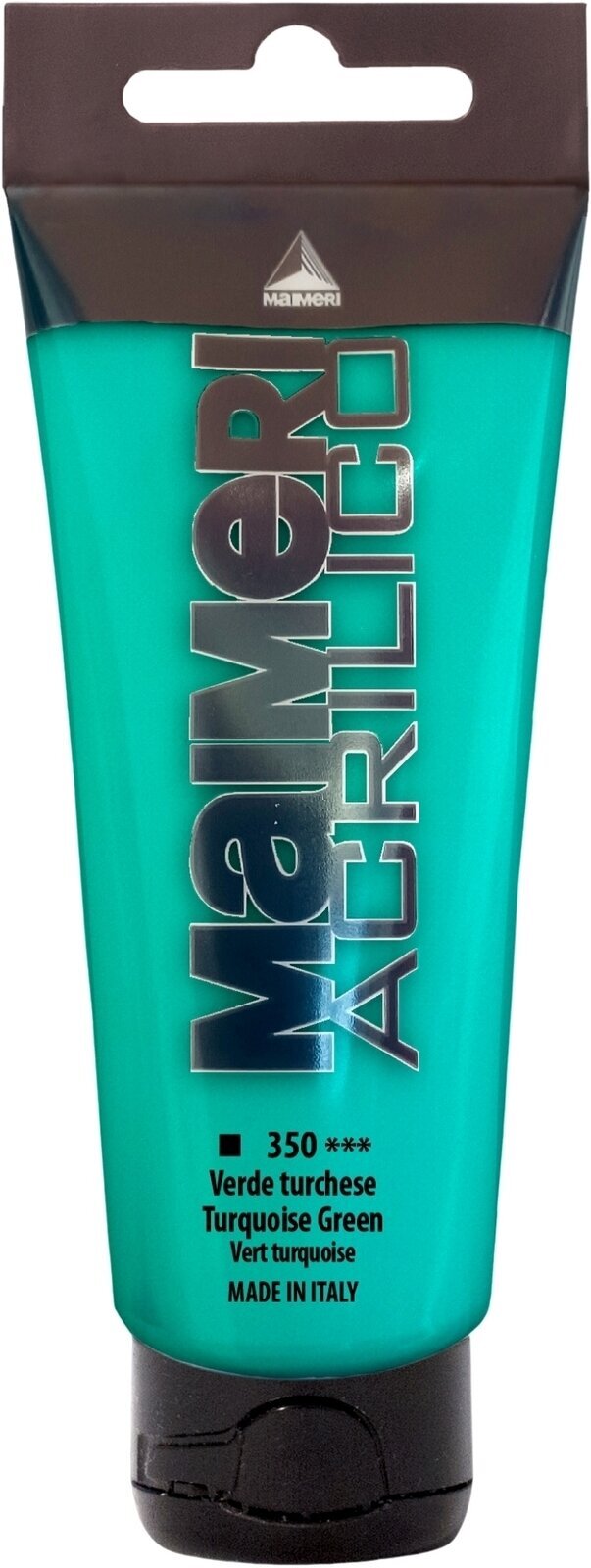 Aκρυλικό Χρώμα Maimeri Acrilico Ακρυλική μπογιά Turquoise Green 350 75 ml 1 τεμ.