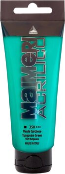 Pintura acrílica Maimeri Acrilico Acrylic Paint Turquoise Green 350 75 ml 1 pieza - 1