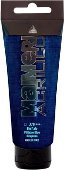 Pintura acrílica Maimeri Acrilico Acrylic Paint Phthalo Blue 378 75 ml 1 pieza - 1