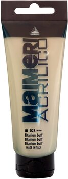 Culoare acrilică Maimeri Acrilico Vopsea acrilică Titanium Buff 023 200 ml 1 buc - 1