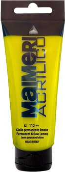 Culoare acrilică Maimeri Acrilico Vopsea acrilică Permanent Yellow Lemon 112 200 ml 1 buc - 1