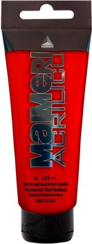 Akryylimaali Maimeri Acrilico Akryylimaali Permanent Red Medium 259 200 ml 1 kpl - 1