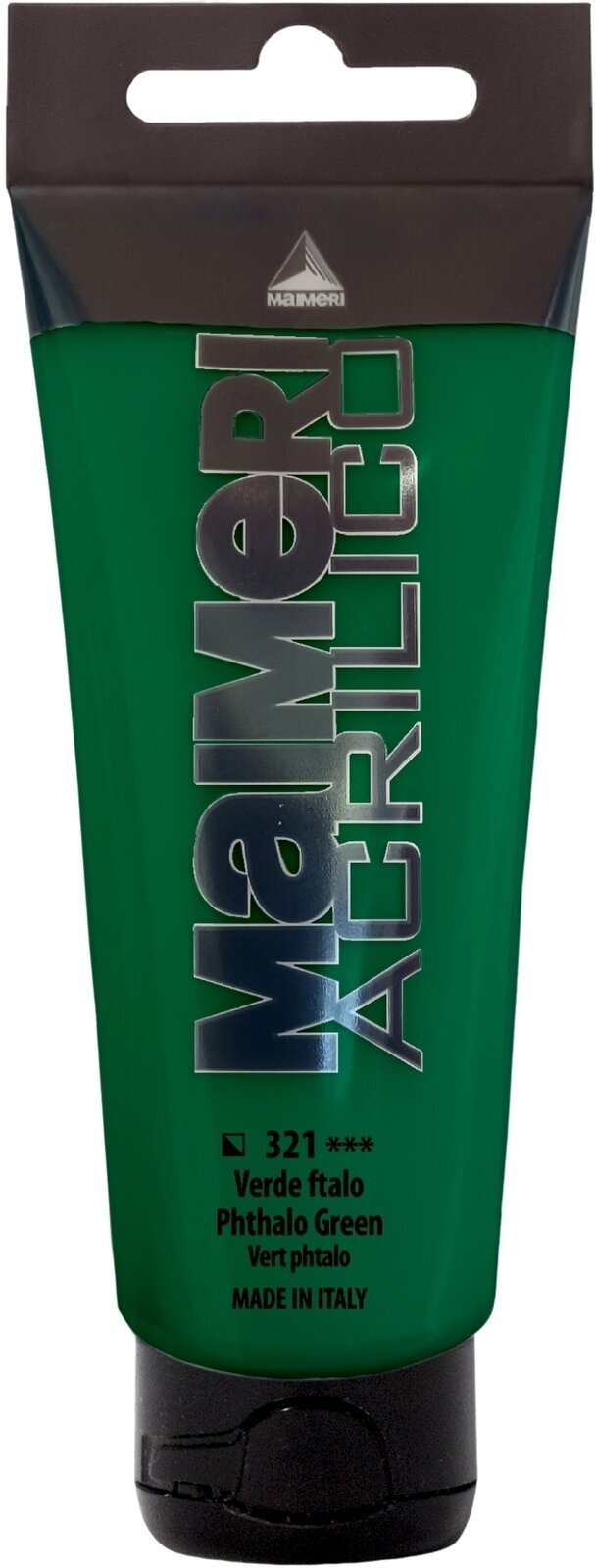 Акрилна боя Maimeri Acrilico АКРИЛНА боя Phthalo Green 321 200 ml 1 бр