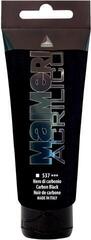 Culoare acrilică Maimeri Acrilico Vopsea acrilică Carbon Black 537 200 ml 1 buc