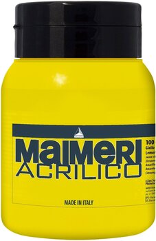 Akryylimaali Maimeri Acrilico Akryylimaali Lemon Yellow 100 500 ml 1 kpl - 1