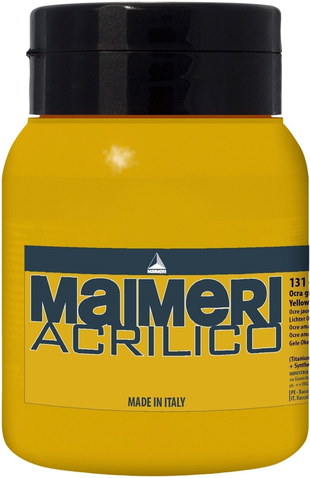 Peinture acrylique Maimeri Acrilico Peinture acrylique Yellow Ochre 131 500 ml 1 pc