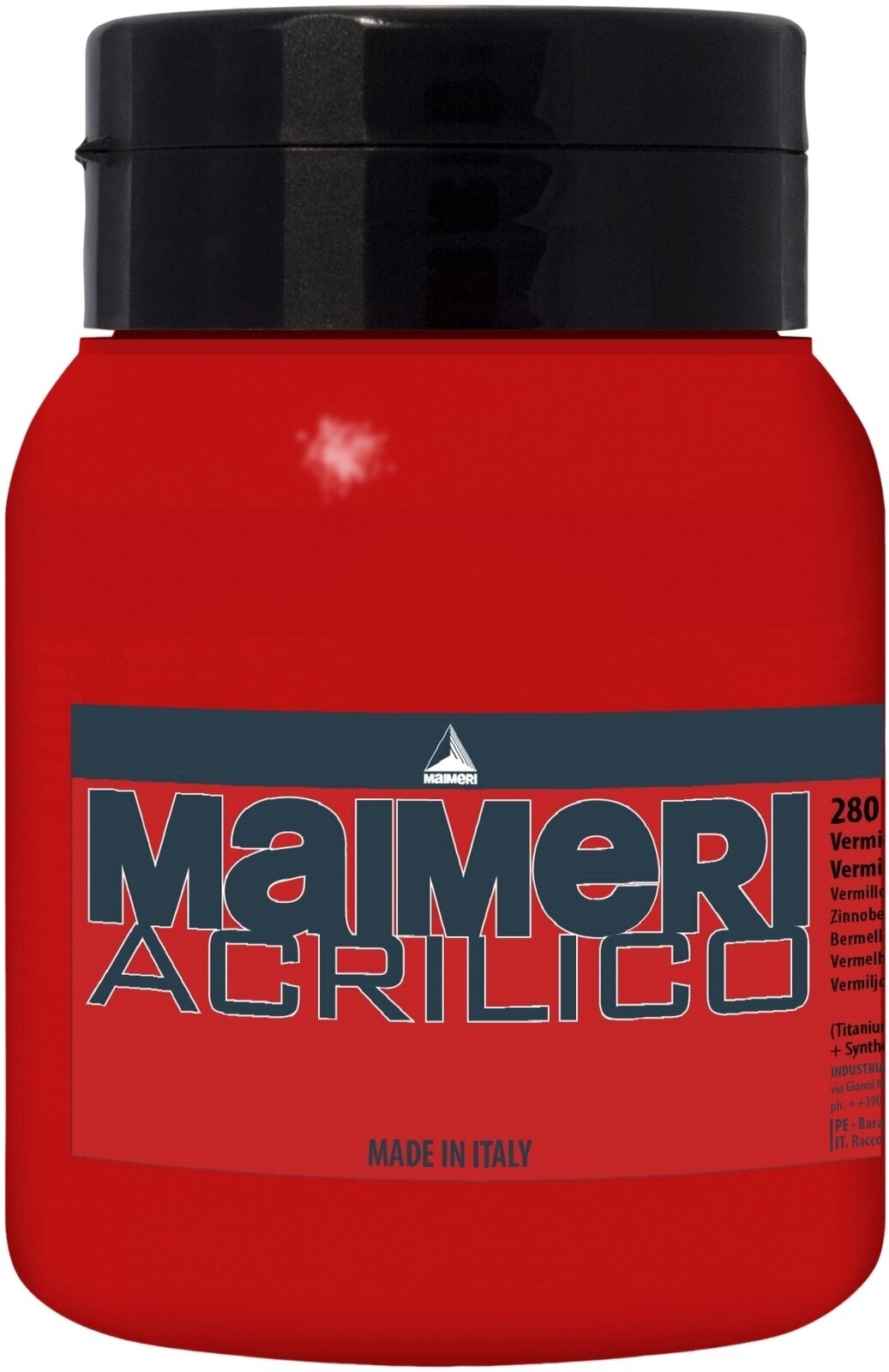 Culoare acrilică Maimeri Acrilico Vopsea acrilică Quinacridone Lake 180 500 ml 1 buc