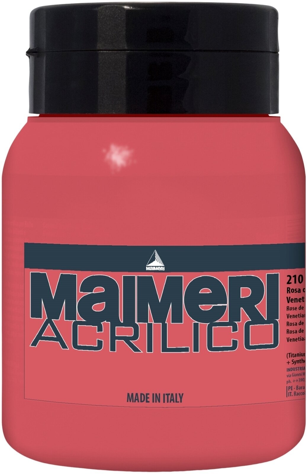 Акрилна боя Maimeri Acrilico АКРИЛНА боя Venetian Rose 210 500 ml 1 бр