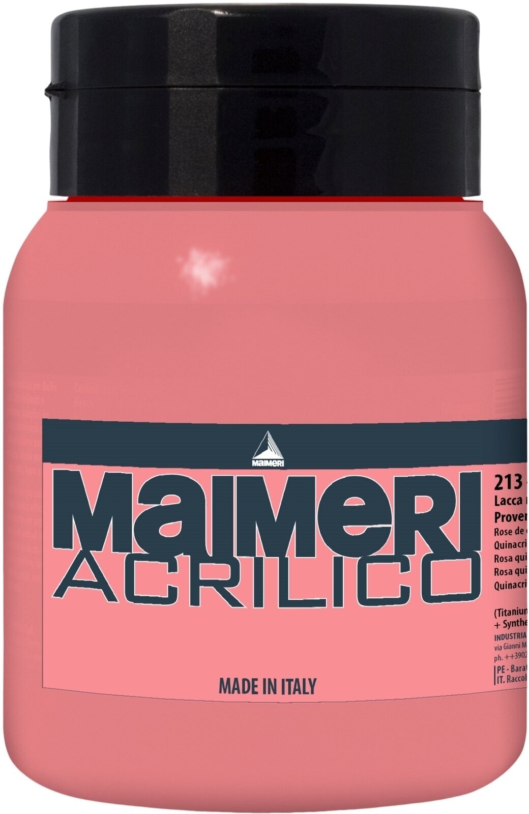 Aκρυλικό Χρώμα Maimeri Acrilico Ακρυλική μπογιά Provence Rose Lake 213 500 ml 1 τεμ.