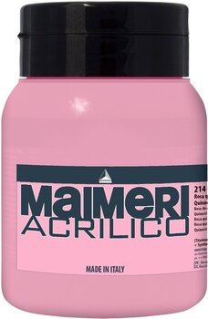 Acrylfarbe Maimeri Acrilico Acrylfarbe Quinacridone Rose Light 214 500 ml 1 Stck - 1