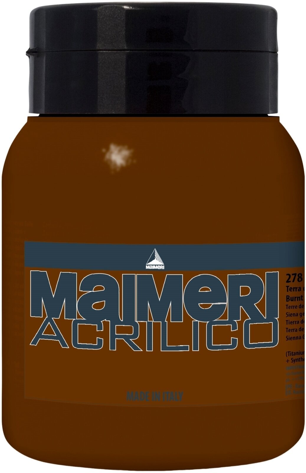 Akryylimaali Maimeri Acrilico Akryylimaali Burnt Sienna 278 500 ml 1 kpl