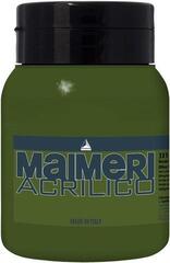 Akrylová barva Maimeri Acrilico Akrylová barva Olive Green 331 500 ml 1 ks