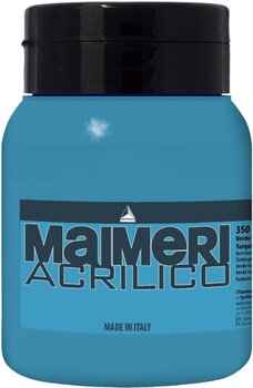 Peinture acrylique Maimeri Acrilico Peinture acrylique Turquoise Green 350 500 ml 1 pc - 1