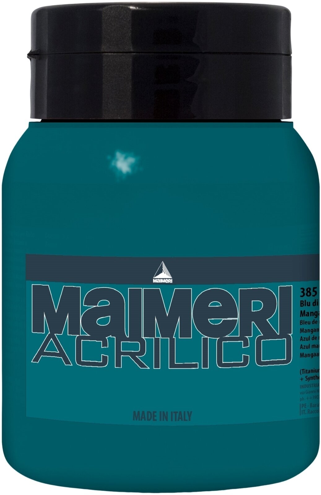 Akrilna barva Maimeri Acrilico Akrilna barva Phthalo Blue 378 500 ml 1 kos